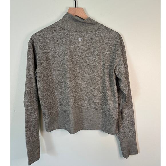 Zella Heathered Cropped Sweatshirt Small - Picture 5 of 8